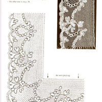 Floral bucks point patterns  joyce symes
