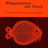 Kloppelspitzen mit tieren, claire burchard
