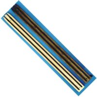 Fermafuselli lungo in legno naturale