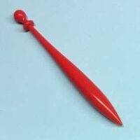 Fusello in materiale plastico n°107 rosso valentino cm 11
