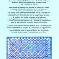 Les fuseaux aux dentelle  2° volume azzurro