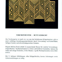 Torchonmuster bunt gemischt