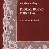 All about making: floral bucks point lace 2°