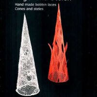 Hand made bobbin laces: cones and steles