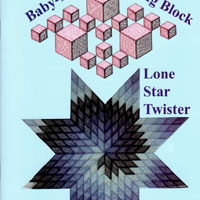 Baby block, tumbling block, lone star twister