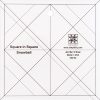 Square in a square, snowball template, ez - immagine 2