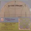 Turn over a new leaf, fleece ruler,  june tailor - immagine 2