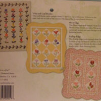 Scallops, vines e waves, quilt in a day