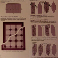 Sashing stars set, misure multiple 2 1/2", 3 1/2" e 4 1/2", marti michell 8114
