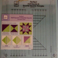 Perfect half square  e quarter square triangles, june tailor jt-732
