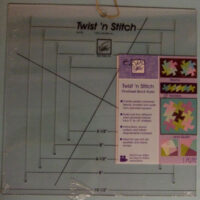 Twist'n stitch ruler, june tailor jt-775 girandole