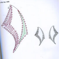 Bobbin lace jewellery