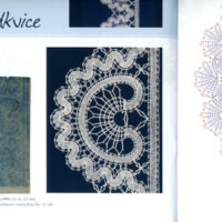 Idrija lace: broad tape 2°