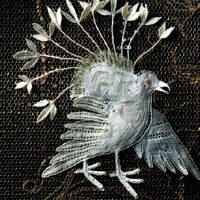 The beauty of the orient painted in thread,  yvonne scheele-kerkhof