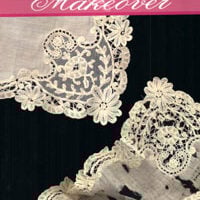 A vintage lace handkerchief makeover