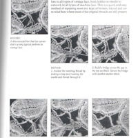 A vintage lace handkerchief makeover