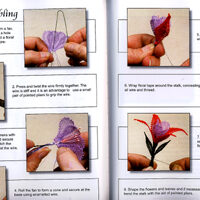 Bobbin lace flowers