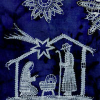 New weihnachts kloppelmuster