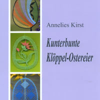 Kunderbunte kloppel-ostereier