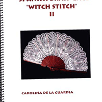 spanish braid lace, witch stitch 2°, punto Brujo, carolina de la guardia
