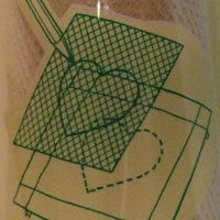 Pellicola forata trasparente e trasferibile clover 474