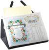 The lacy way supporto portadisegni chiudibile e magnetico, con lente e barre magnetiche - immagine 2