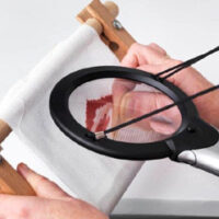 Daylight dn91211 lente d’ingrandimento da collo con luce a led