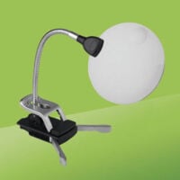Lente cm 11/2x,  a led (2led) con pinza o base da tavolo,  daylight en1161