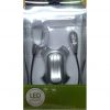 Lampada a led (2led) con pinza e lente  mm52/3x + base da tavolo con calamita - immagine 2