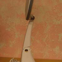Lampada con base per tavolo a led (48 led)  e lente d'ingrandimento 5x