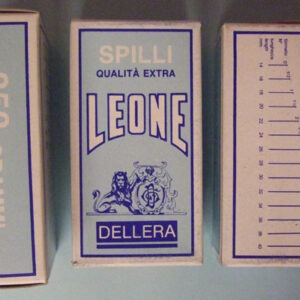 Spilli leone ottone nichelato gr 250