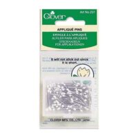 Spillini testa goccia per applique, clover 231