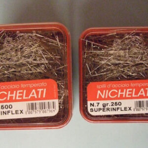 Spilli superinflex n°7/ mm 32 x 0,50 gr 250 o gr 500