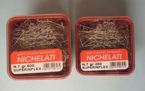 Spilli superinflex n°7/ mm 32 x 0,50 gr 250 o gr 500
