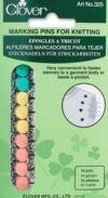 Spilli per maglia a testa piatta, clover 325 - immagine 2