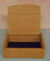 Scatola in legno foglia  acero - immagine 2
