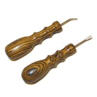 Toglispilli a forchetta in legno di bokote