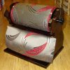 Tombolo spagnolo da tavolo con rullo cm 29 x circonferenza cm 47 e cassetto