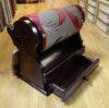 Tombolo spagnolo da tavolo con rullo cm 29 x circonferenza cm 47 e cassetto - immagine 3