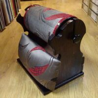 Tombolo spagnolo da tavolo con rullo cm 29 x circonferenza cm 47 e cassetto
