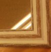 Vassoio spazzolato bianco quadrato maniglie dorate  cm 34x34-vetro cm28x28 - immagine 4