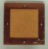 Sottopentola arte povera cm 22,8 x 22,8/vetro cm 16x16