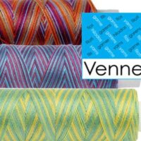 Cotone multicolor, sfumato nm 40/2, venne