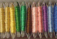 Kit 16 mouline' di cotone tinta unita aless