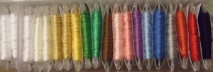 Mouline' di cotone tinta unita aless