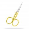 Forbice ricamo dorata cm 9,2 premax, made in italy