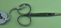 Forbice ricamo siciliano punta fine cm 9,2 alpen made in italy