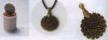Pendente tagliafili, argento antico, clover 454 o 455 - immagine 2