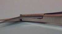 Forbici hardanger a pinzetta ad angolo premax, made in Italy