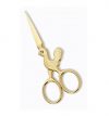 Forbice ricamo galletto dorato cm 10 premax, made in italy